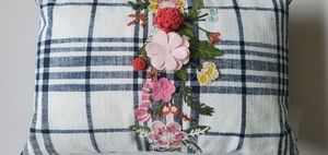 Pier1: floral  accent  pillow